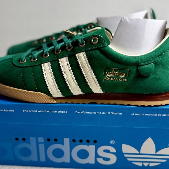[JI3218] Mens Adidas Samba 62 'Collegiate Green' sz: 11 | NWB - Picture 5 of 11